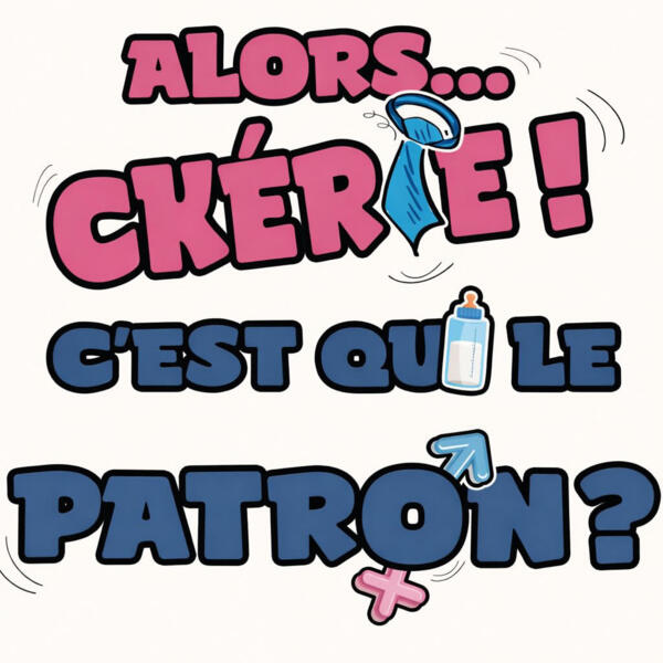 Alors chérie c'est qui le patron?